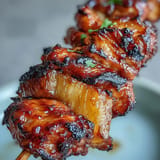 Grilled Chicken Al Pastor Skewers