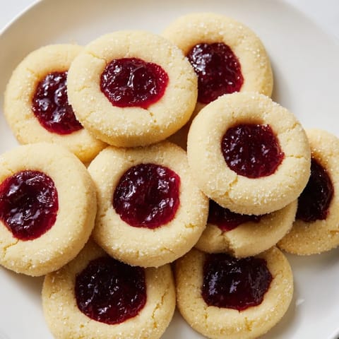 Thumbprint Buttery Shortbread Cookies #17