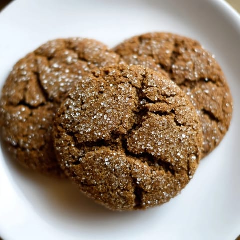 Chewy Molasses Gingerbread Cookies #21