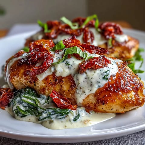 Creamy Tuscan Chicken Dish