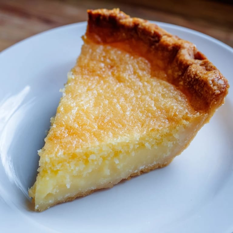 Warm and inviting, this homemade Chess Pie offers a taste of classic Southern dessert flavors.