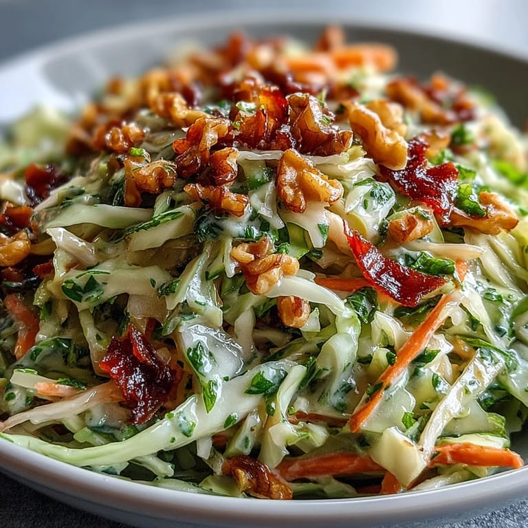 Serving suggestion: A warm and hearty Cooked and Loved Cabbage Salad, featuring tender cabbage, crisp vegetables, and crumbled feta cheese.