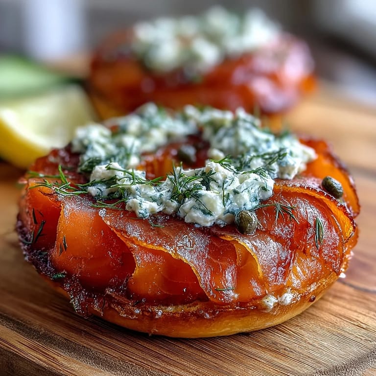 Creamy spreads, crisp cucumber, and ripe avocado elevate this elegant smoked salmon bagel board perfect for sharing.  